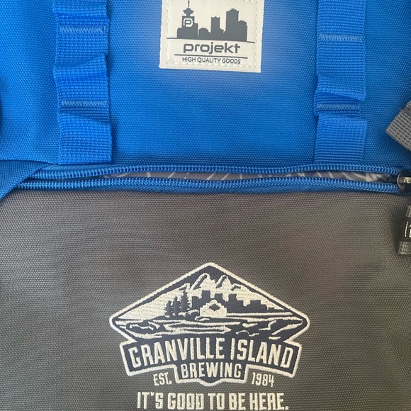 Projekt Granville Island Brewing Backpack SRP$110 Royal Blue Karson 51021.28 - Picture 4 of 5